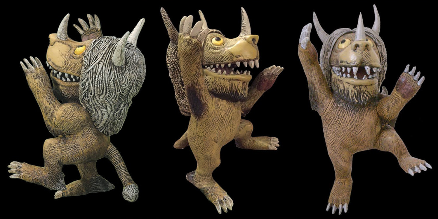 Aaron from McFarlane Toys Where The Wild Things Are action figures. Sculpted by Timothy Young