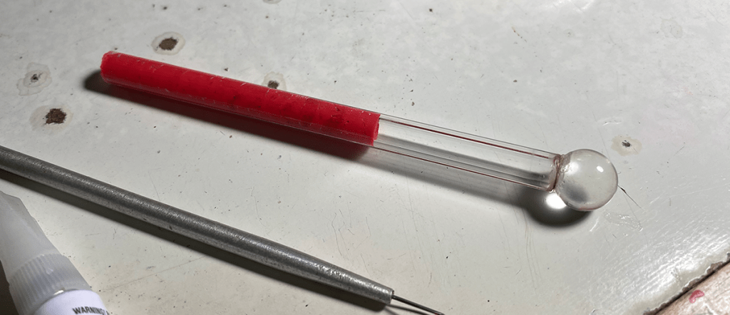 The new thermometer for Illustrator Timothy Young's Computer Virus 3D illustration.